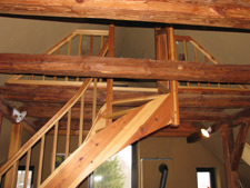 Fachwerk und Treppe, Zimmerei Doerks
