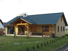 Holzvordach Zimmerei Doerks