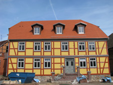 Denkmalschutz, Saniertes Fachwerk