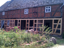 Zimmerei Doerks, neues Fachwerk